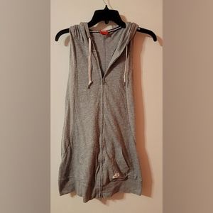 Nike Sleeveless Zip Up Hoodie